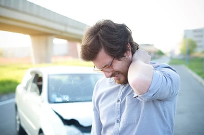 Neck pain after car accident