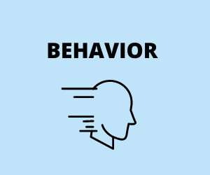 Behavioral symptoms of a traumatic brain injury